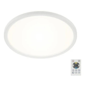 Briloner 7079-016 - LED Aptumšojama griestu lampa SLIM LED/18W/230V 2700-6500K + tālvadības pults