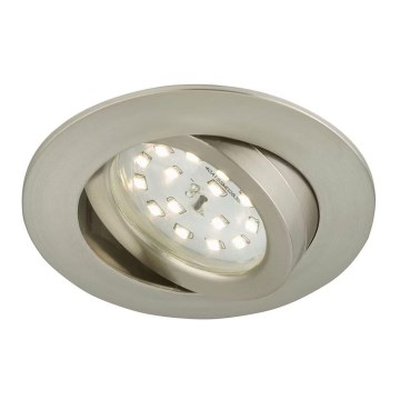 Briloner 7296-012 - LED Aptumšojama iegremdējama vannas istabas lampa ATTACH LED/6,5W/230V IP23 hroms