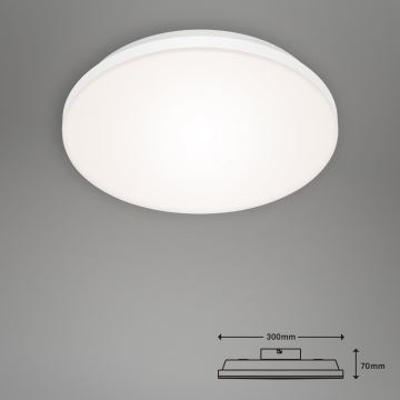 Briloner 7377-016 - LED Aptumšojama griestu lampa LED/12W/230V 3000-6500K + tālvadības pults