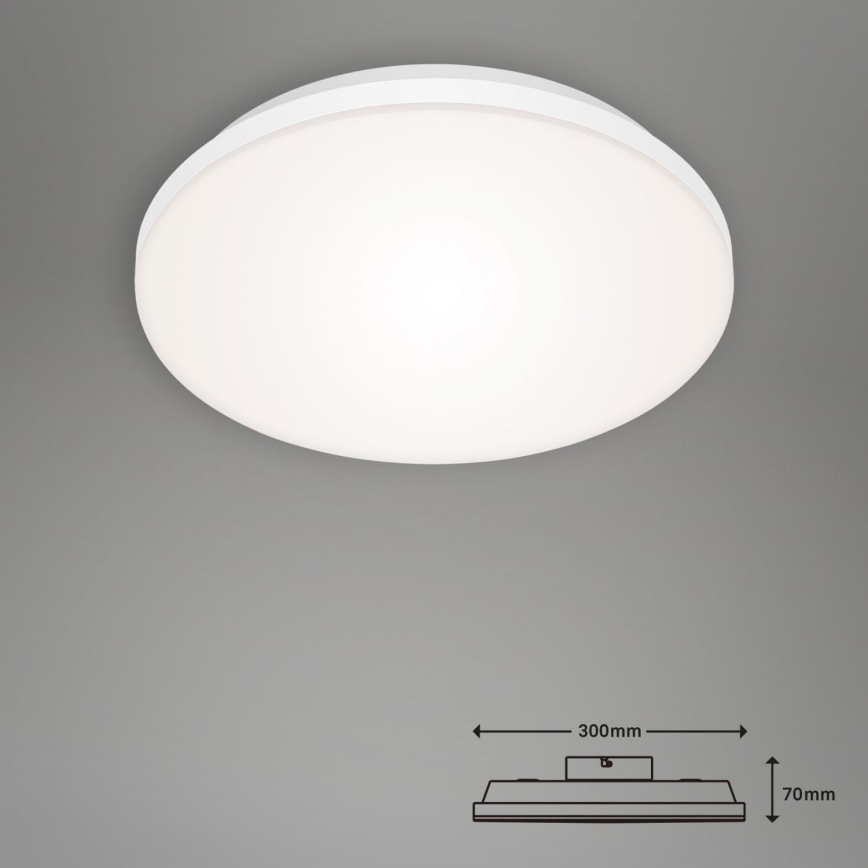 Briloner 7377-016 - LED Aptumšojama griestu lampa LED/12W/230V 3000-6500K + tālvadības pults