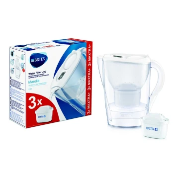 Brita - Ūdens filtra krūze Marella 2,4 l + 3 filtri