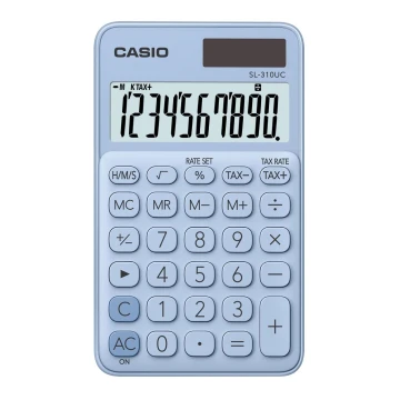 Casio - Kabatas kalkulators 1xLR54 zils
