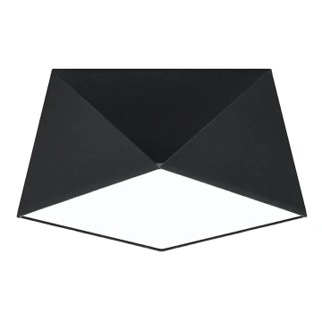 Ceiling Light HEXA 1×E27/60W/230V Black