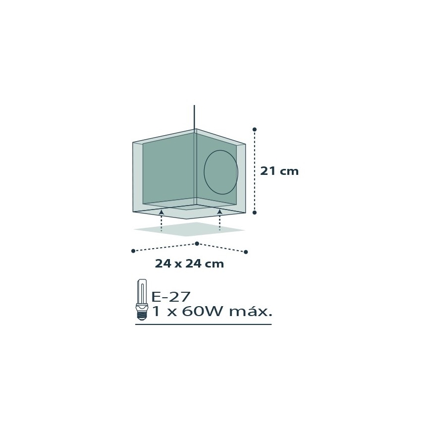 Dalber D-74552 - Bērnu lustra PIRATES 1xE27/60W/230V