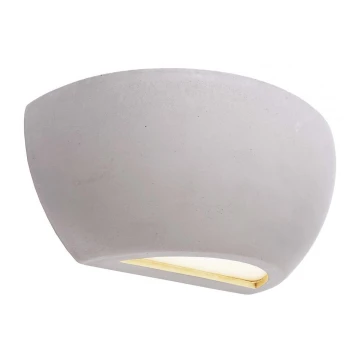 Deko-Light 341179 - Sienas lampa NETITO 1xE14/25W/230V betons