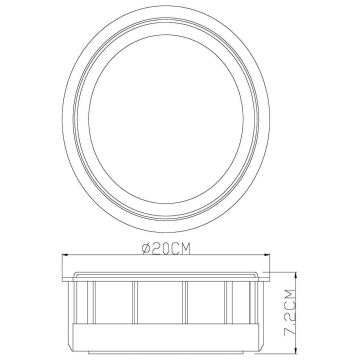 Deko-Light 731058 - LED Āra sienas lampa MEISSA LED/6,8W/230V IP44 antracīta