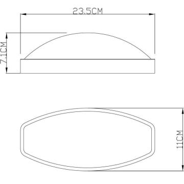 Deko-Light 731092 - LED Āra sienas lampa ERIDANI LED/13W/230V IP44 antracīta