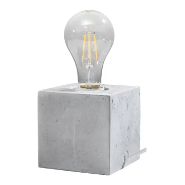 Desk lamp ABEL 1xE27/60W/230V betons