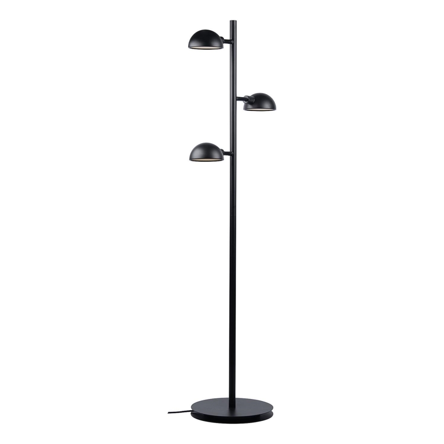 DFTP by Nordlux - Grīdas stāvlampa NOMI 3xE14/8W/230V melna