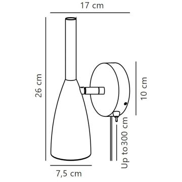 DFTP by Nordlux - Sienas starmetis PURE 1xGU10/8W/230V balta