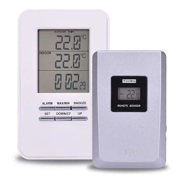 Digitālais termometrs ar sensoru 2xAAA