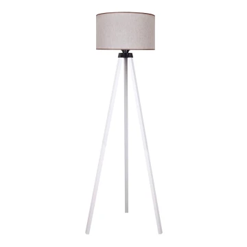 Duolla - Grīdas stāvlampa 1xE27/60W/230V bēša/balta