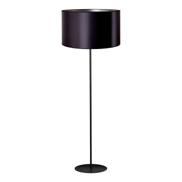 Duolla - Grīdas stāvlampa CANNES 1xE27/15W/230V 45 cm melna/sudraba