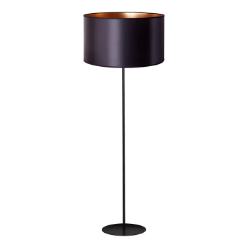 Duolla - Grīdas stāvlampa CANNES 1xE27/15W/230V 45 cm melna/varš