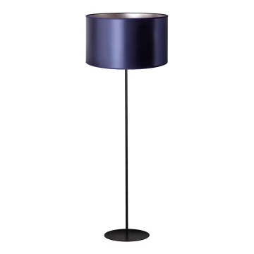 Duolla - Grīdas stāvlampa CANNES 1xE27/15W/230V 45 cm violeta/sudraba/melna