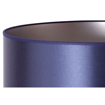 Duolla - Grīdas stāvlampa CANNES 1xE27/15W/230V 45 cm violeta/sudraba/melna