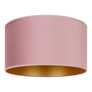 Duolla - Griestu lampa ROLLER 1xE27/15W/230V d. 40 cm rozā/zelta