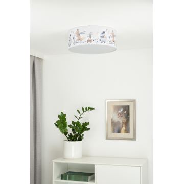 Duolla - LED Bērnu griestu lampa CORTINA LED/26W/230V d. 40 cm