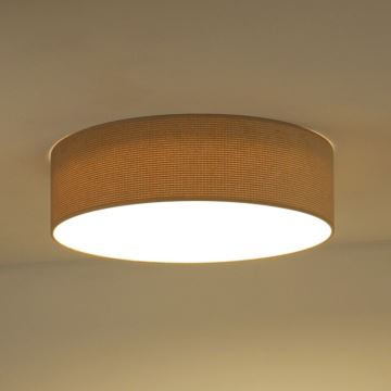 Duolla - LED Griestu lampa CORTINA LED/26W/230V d. 30 cm bēša