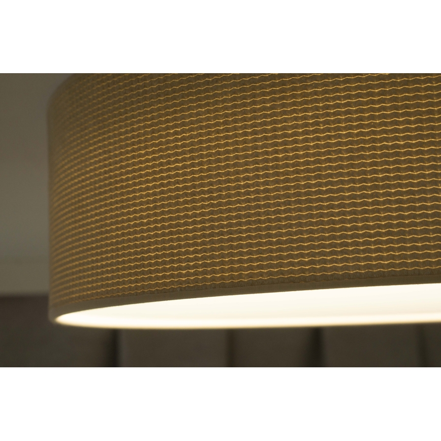 Duolla - LED Griestu lampa CORTINA LED/26W/230V d. 30 cm bēša