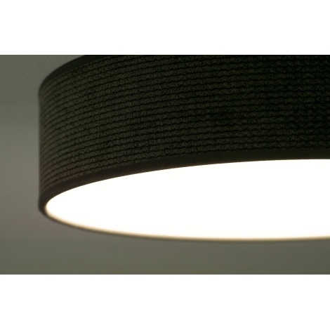 Duolla - LED Griestu lampa CORTINA LED/26W/230V d. 30 cm brūna