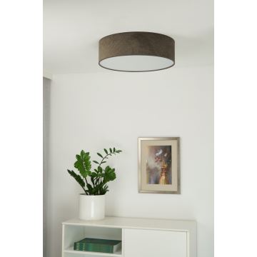 Duolla - LED Griestu lampa CORTINA LED/26W/230V d. 30 cm brūna