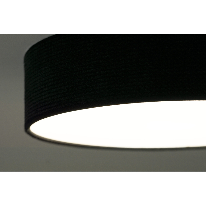 Duolla - LED Griestu lampa CORTINA LED/26W/230V d. 30 cm melna