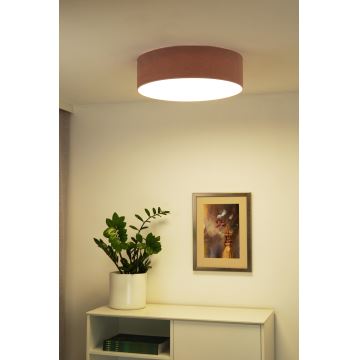 Duolla - LED Griestu lampa CORTINA LED/26W/230V d. 30 cm rozā