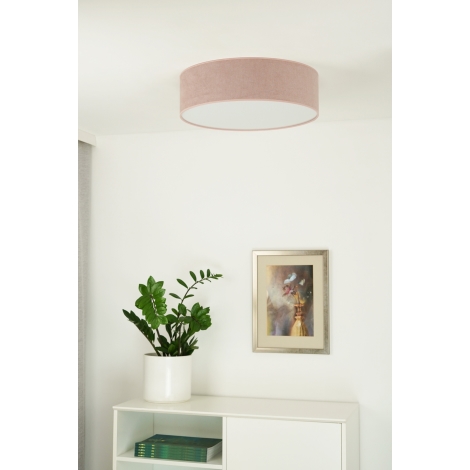 Duolla - LED Griestu lampa CORTINA LED/26W/230V d. 30 cm rozā