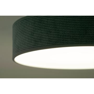 Duolla - LED Griestu lampa CORTINA LED/26W/230V d. 30 cm tirkīza