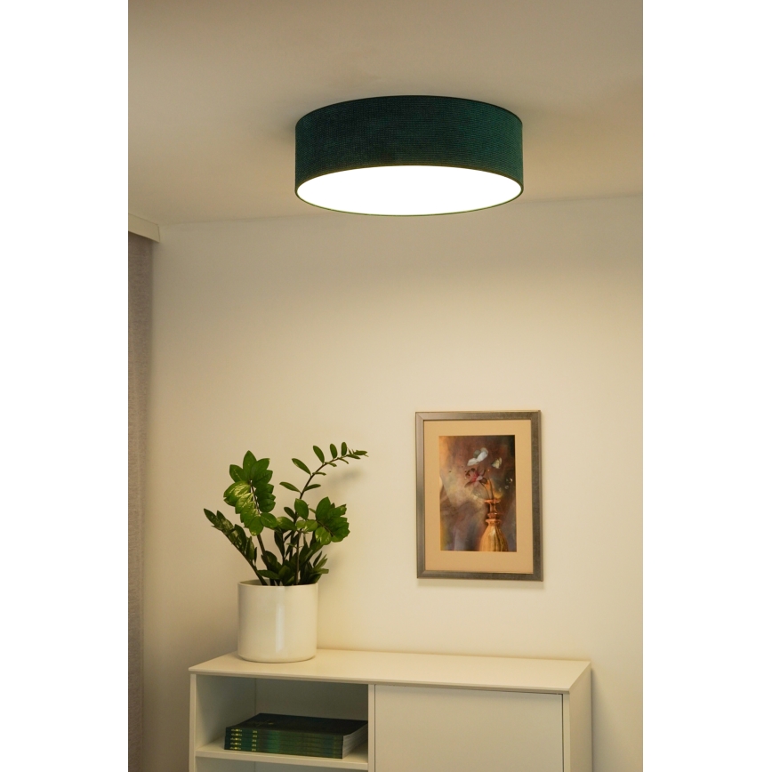 Duolla - LED Griestu lampa CORTINA LED/26W/230V d. 30 cm zaļa