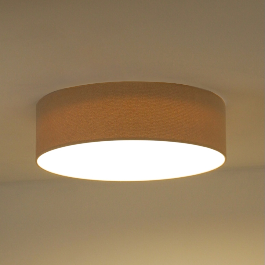 Duolla - LED Griestu lampa CORTINA LED/26W/230V d. 45 cm bēša