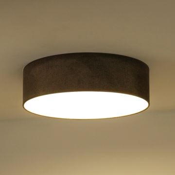 Duolla - LED Griestu lampa CORTINA LED/26W/230V d. 45 cm brūna