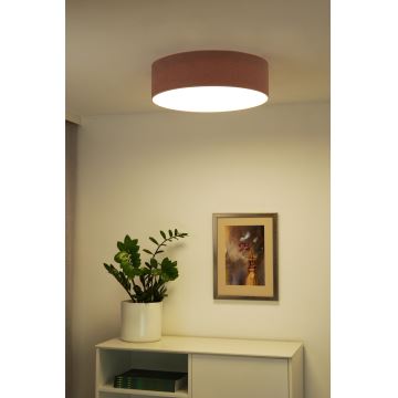 Duolla - LED Griestu lampa CORTINA LED/26W/230V d. 45 cm rozā