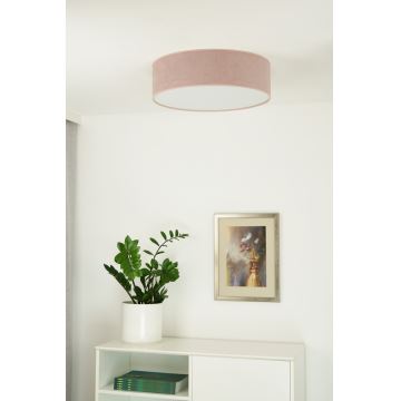 Duolla - LED Griestu lampa CORTINA LED/26W/230V d. 45 cm rozā