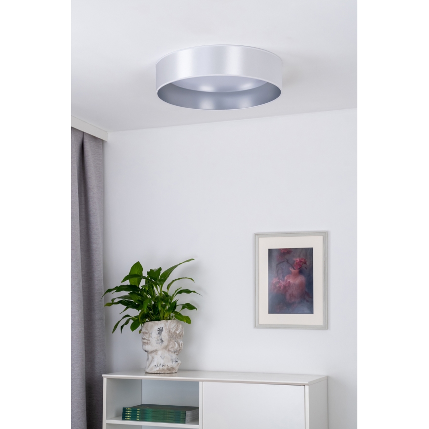 Duolla - LED Griestu lampa ROLLER LED/24W/230V sudraba
