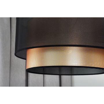 Duolla - Lustra ar auklu COPPER SHINY 1xE27/15W/230V brūna/varš