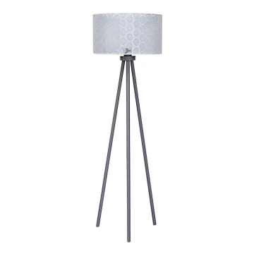 Duolla - Stāvlampa ECHO1 1xE27/40W/230V pelēka/Šņore