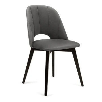 Ēdamistabas krēsls BOVIO 86x48 cm pelēka/dižskābardis