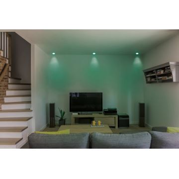 Eglo - LED RGB Aptumšojama iegremdējama lampa FUEVA-C LED/10,5W/230V