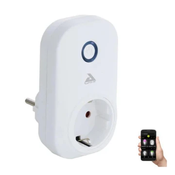 Eglo 33238 - Viedā kontaktligzda Connect spraudnis PLUS 2300W Wi-Fi