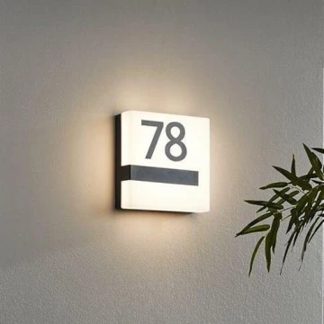 Eglo 33574 - LED Aptumšojama āra sienas lampa TORAZZA-C LED/14W/230V IP44