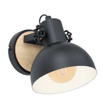 Eglo - Sienas lampa 1xE27/28W/230V - FSC sertificēts