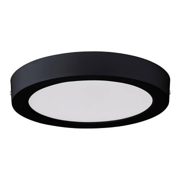 Eglo 74063 - LED Griestu lampa IDUN LED/18W/230V 4000K d. 22,5 cm melna