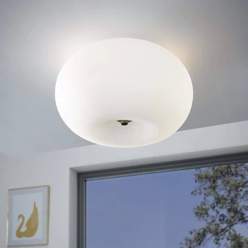 Eglo 75353 - RGBW Aptumšojama griestu lampa OPTICA-C 2xE27/7,5W/230V + tālvadības pults