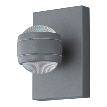 Eglo 78592 - LED Āra sienas lampa SESIMBA 2xLED/3,7W/230V IP44