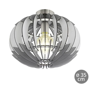 Eglo 79137 - Griestu gaismeklis OLMERO 1xE27/60W/230V
