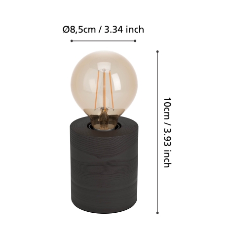 Eglo - Galda lampa 1xE27/28W/230V