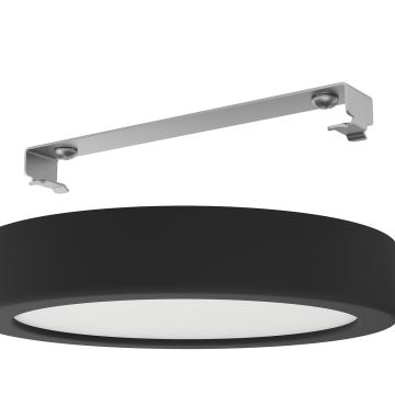 Eglo - LED Vannas istabas griestu lampa LED/11W/230V IP44 melna