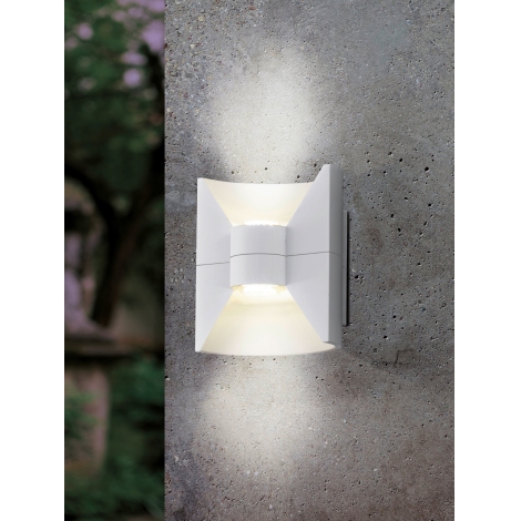 Eglo 93367 - LED sienas gaismeklis REDONDO balts 2xLED-SMD/2.5W/230V